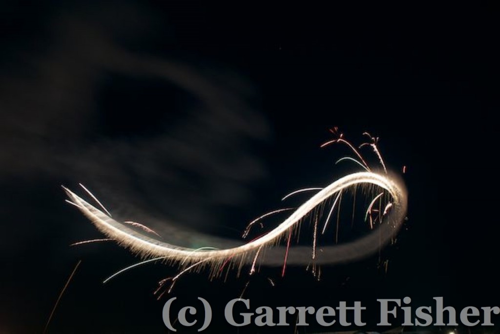 Night Aircraft Fireworks 3